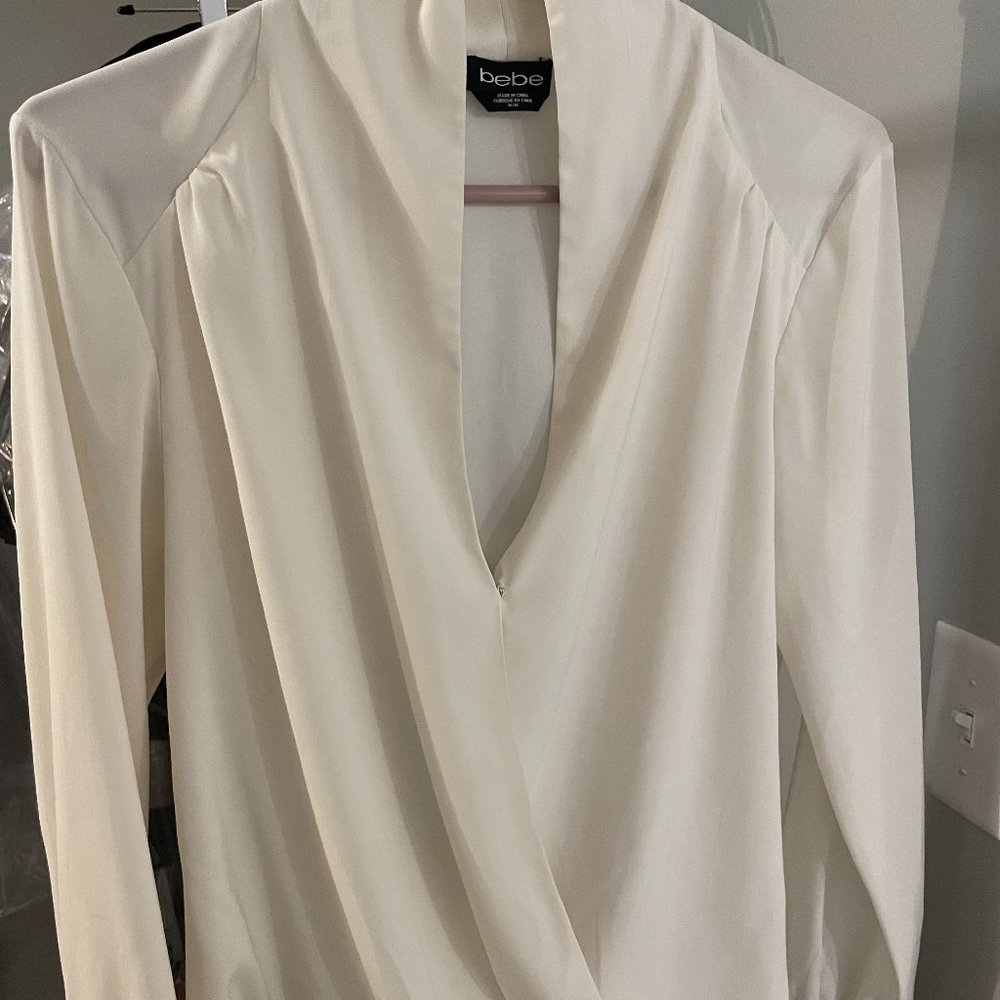 Bebe Cream Blouse